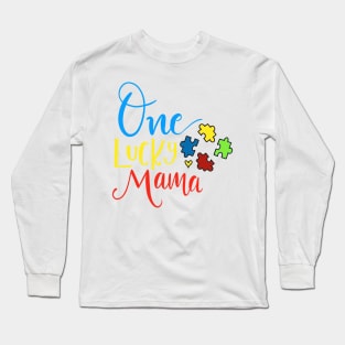 Autism mama Long Sleeve T-Shirt